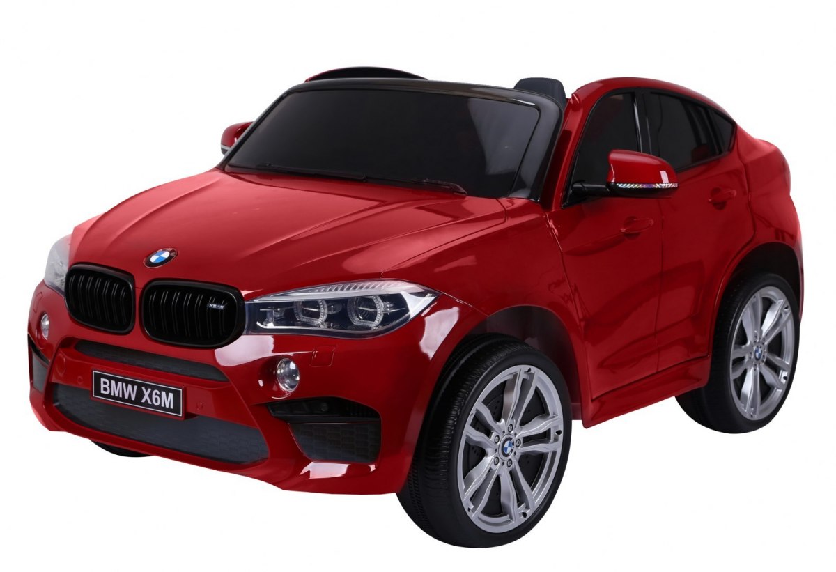 Tomido Elektrické autíčko BMW X6 M, 2 místné lakované červené