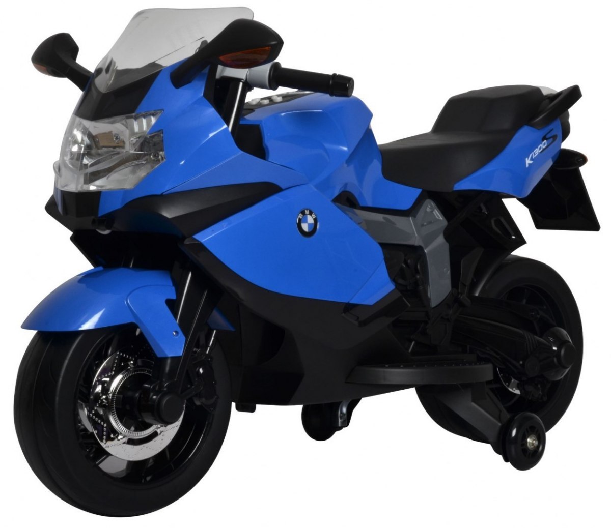 Dětská elektrická motorka BMW K1300 S modrá