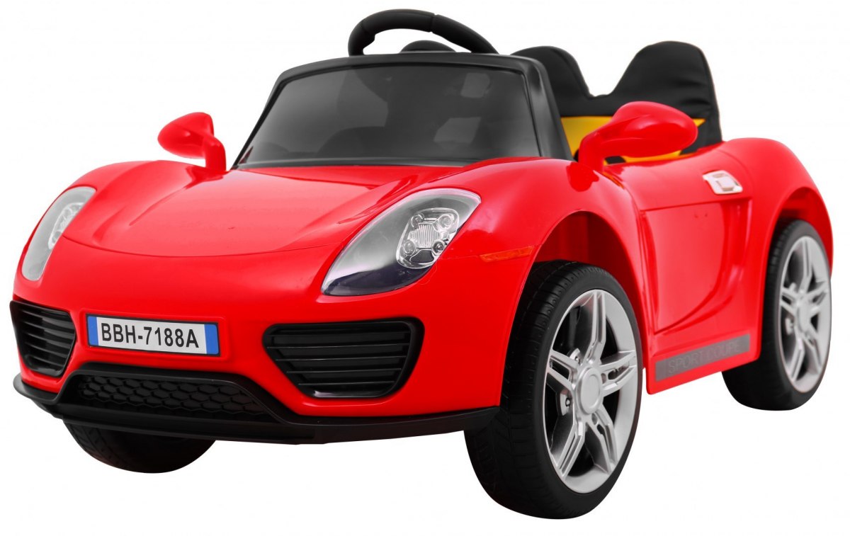HračkyZaDobréKačky Elektrické autíčko Roadster červené