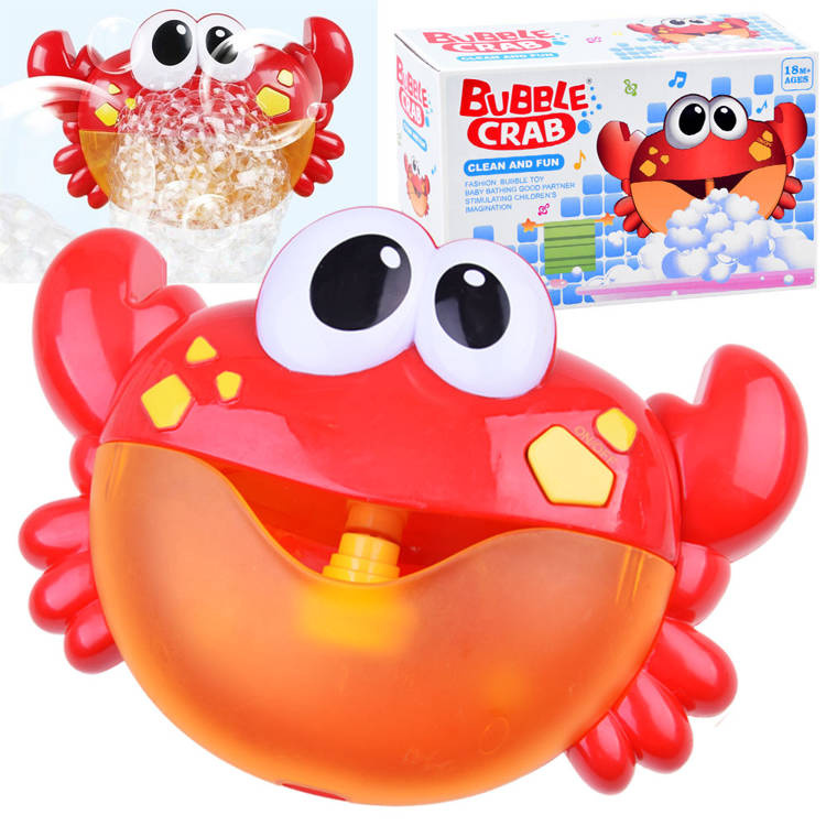 HračkyZaDobréKačky Krab do vany tvořící bubliny