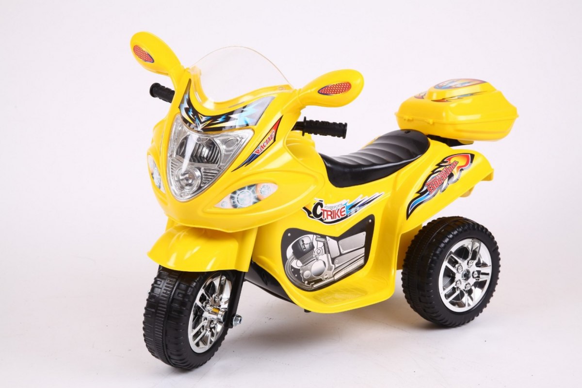 Tricicletă BJX-088 motocicletă electrică + sunete + lumini – Žlutá