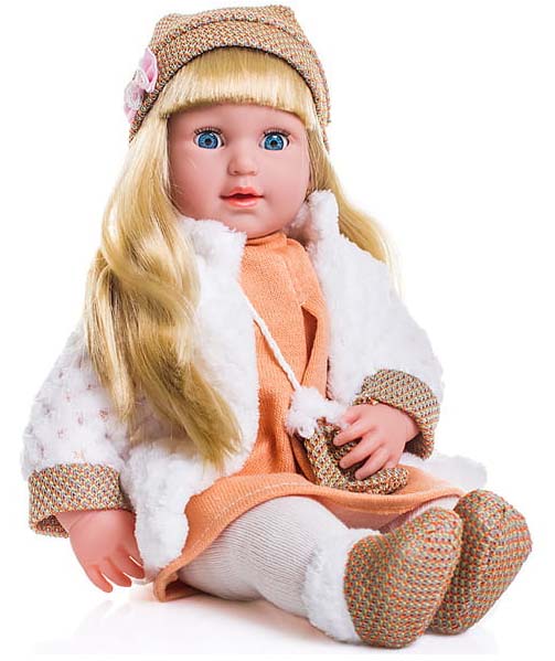 Doris Mluvící a zpívající panenka Emilie, 45 cm vzor 38