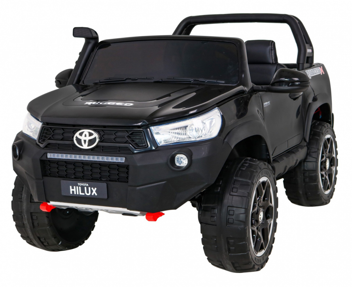 HračkyZaDobréKačky Elektrické autíčko Toyota Hilux  černá