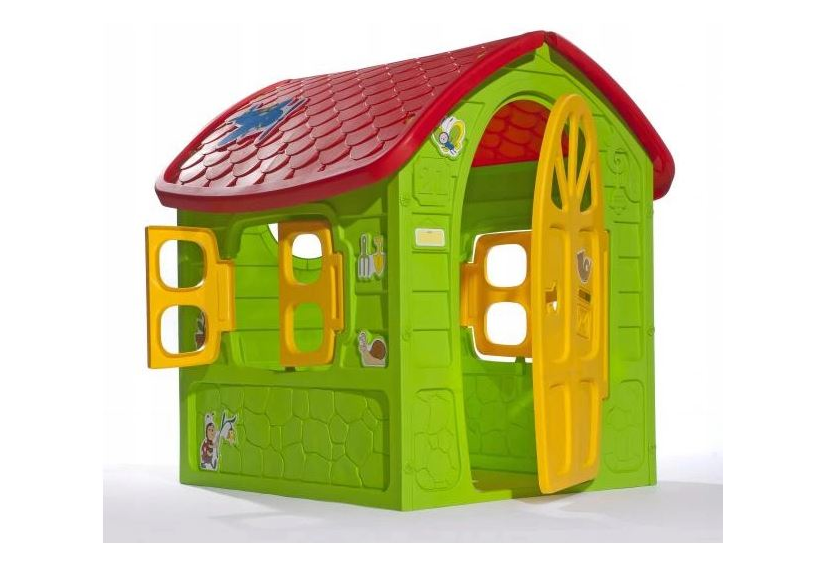 HračkyZaDobréKačky Tomido zahradní domeček pro děti zelený