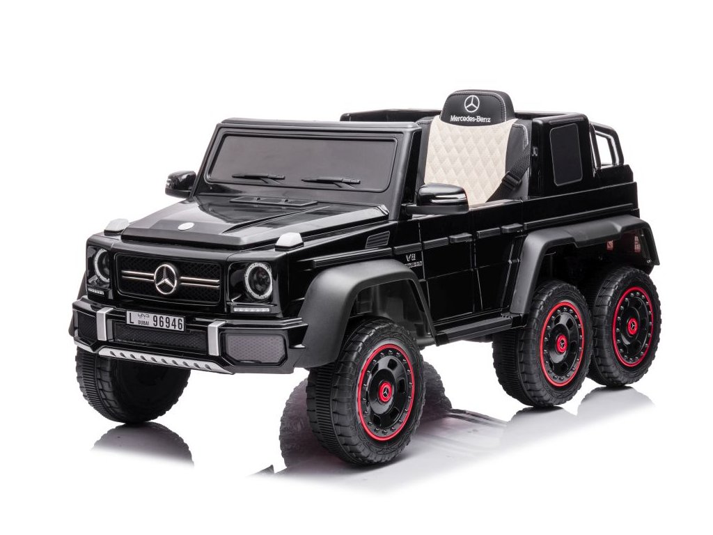 Tomido Elektrické autíčko Mercedes G63 6x6 Small Černé