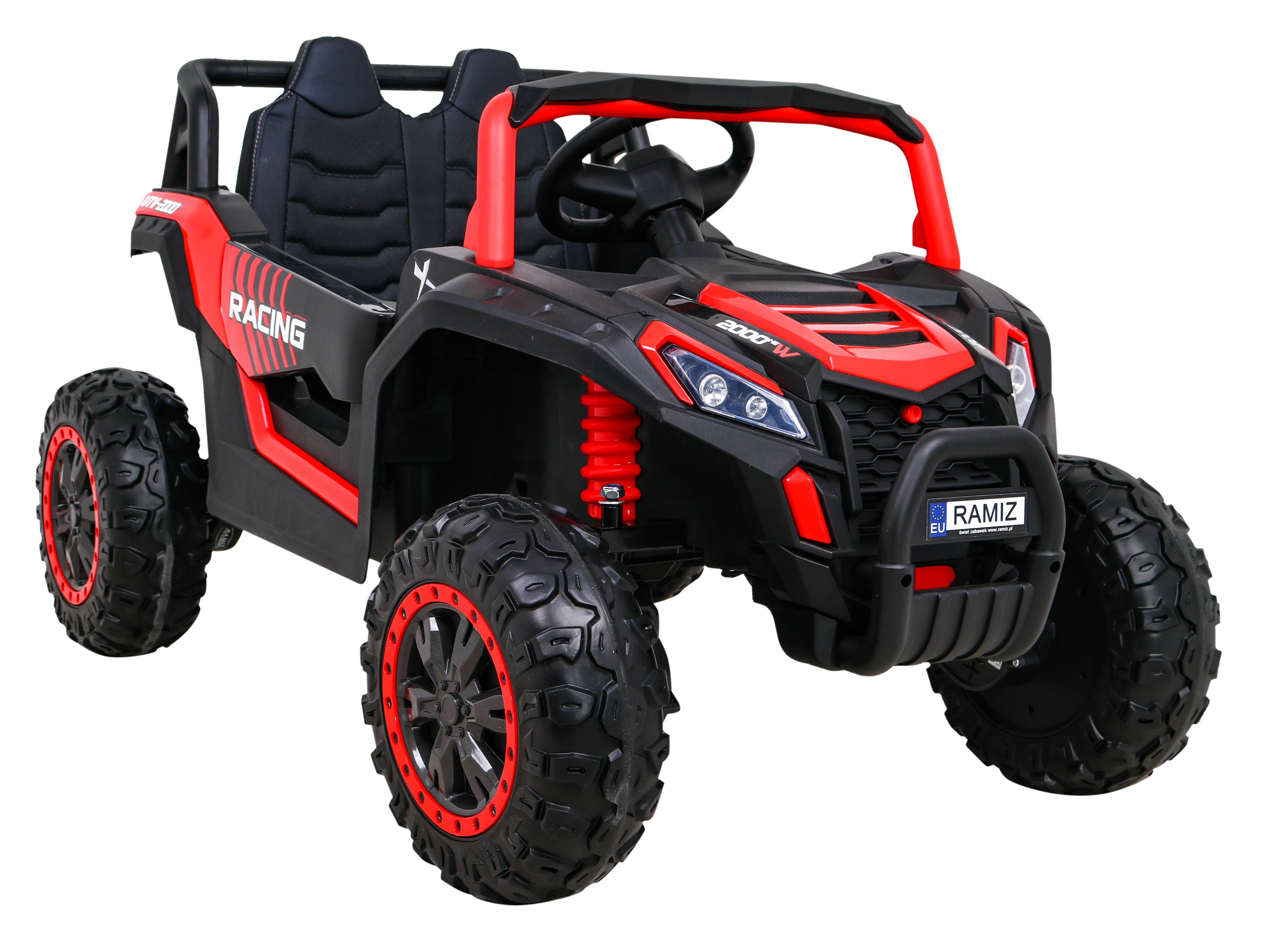 Elektrické autíčko Buggy UTV Strong 12 V-MINI červené