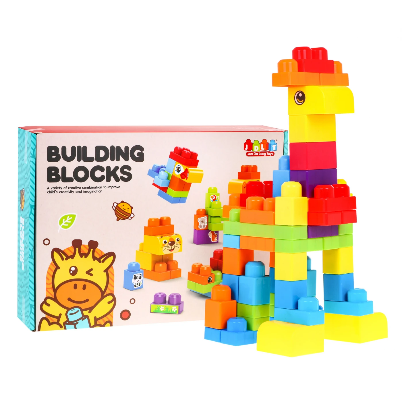 RKToys Stavebnice Zoo 68 ks
