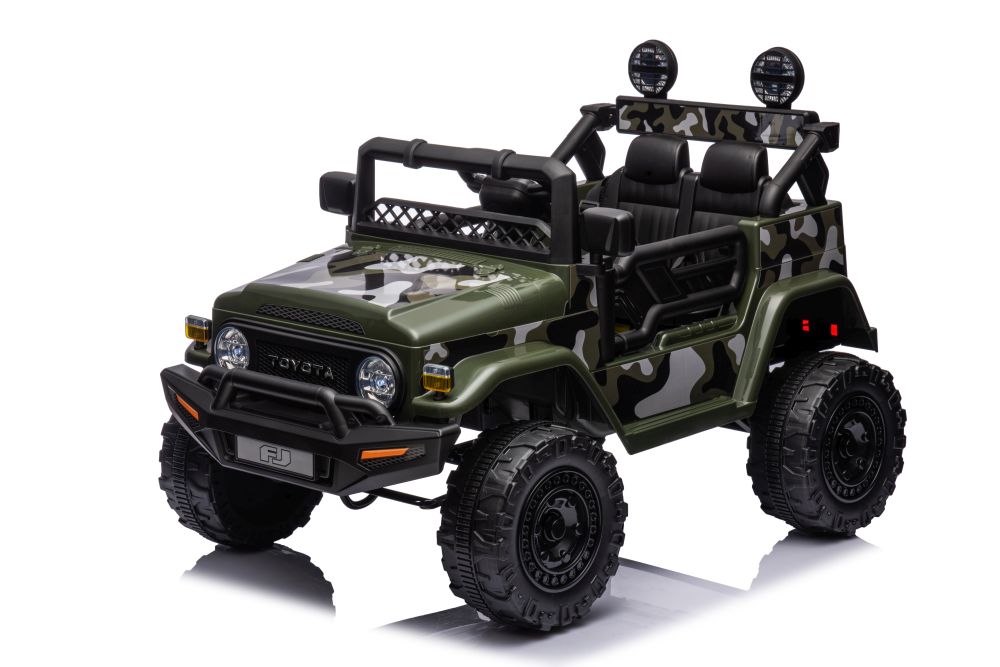 Elektrické autíčko Toyota FJ 4x4 maskáčové