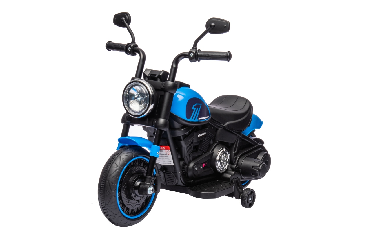 Majlo Toys dětská elektrická motorka Faster modrá