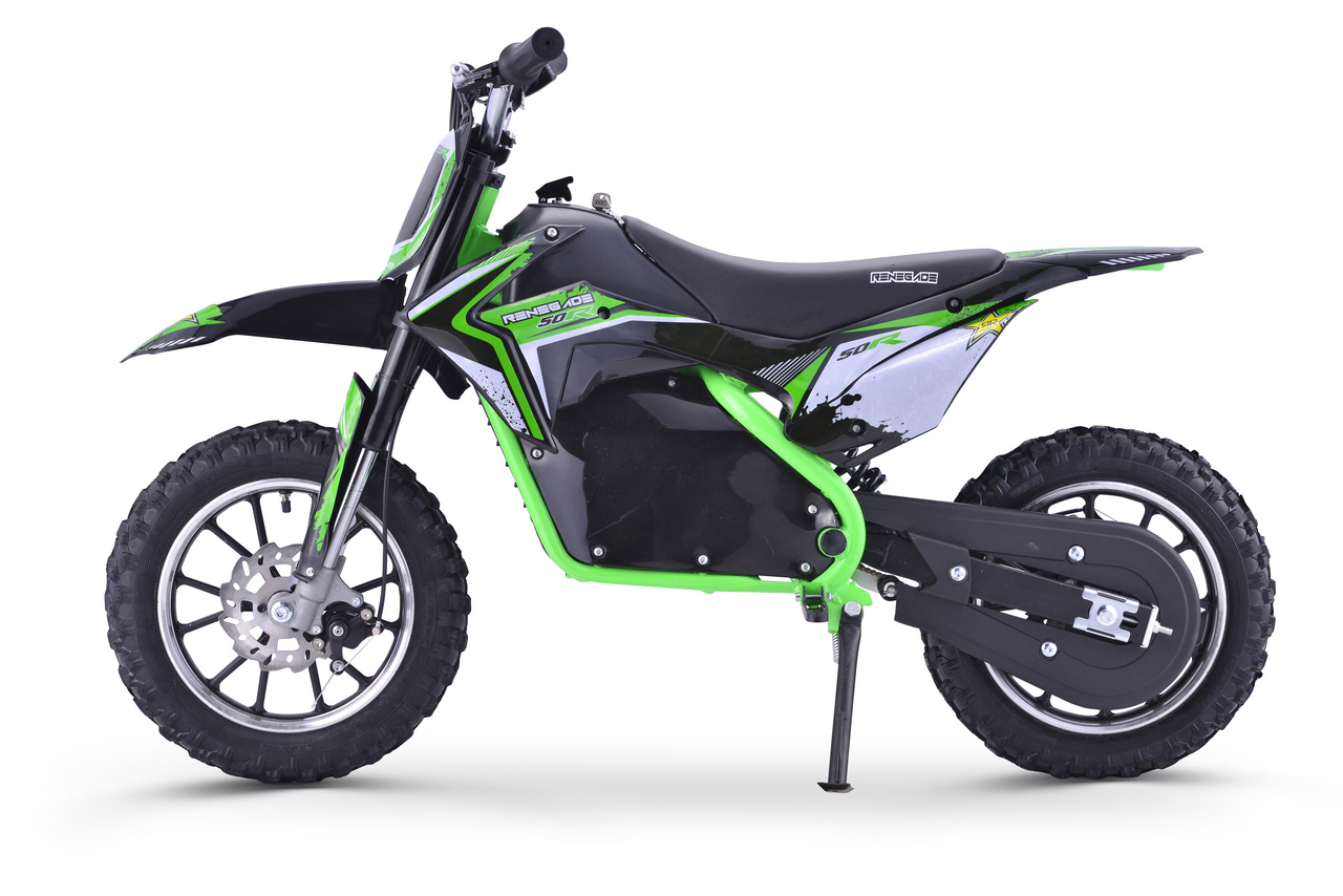 Elektrická motorka RENEGADE 50R zelená