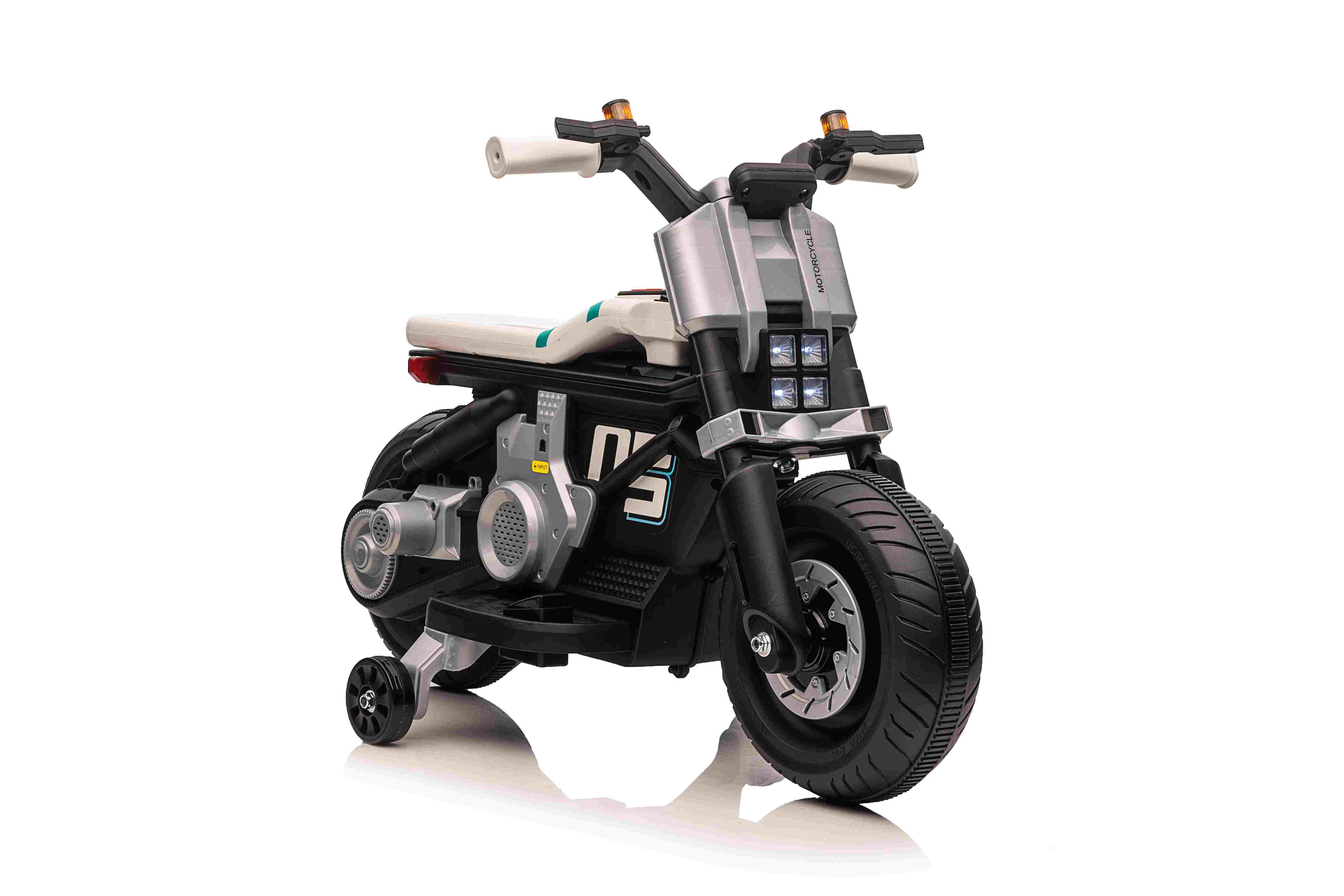 Motocykl Future 88 – Bílý