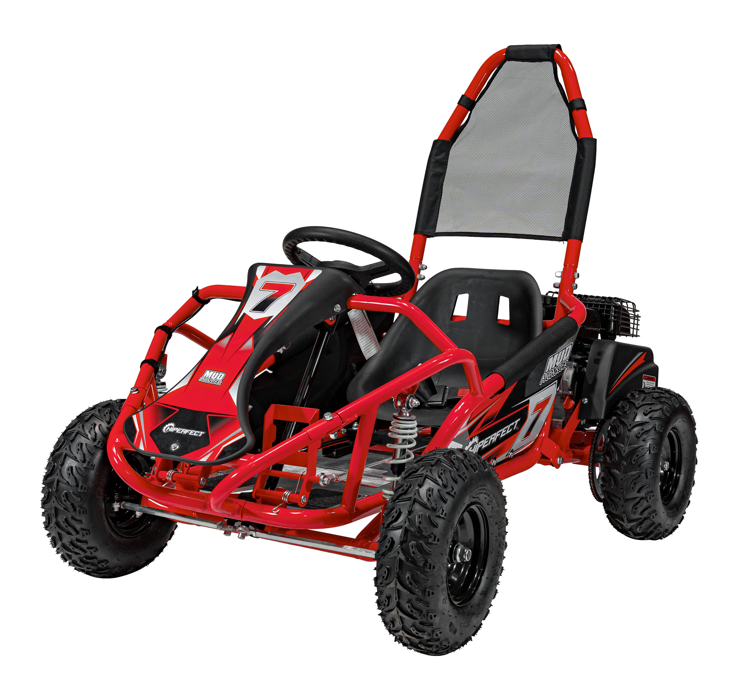 Benzínová motokára 98cm3 MUD MONSTER červená