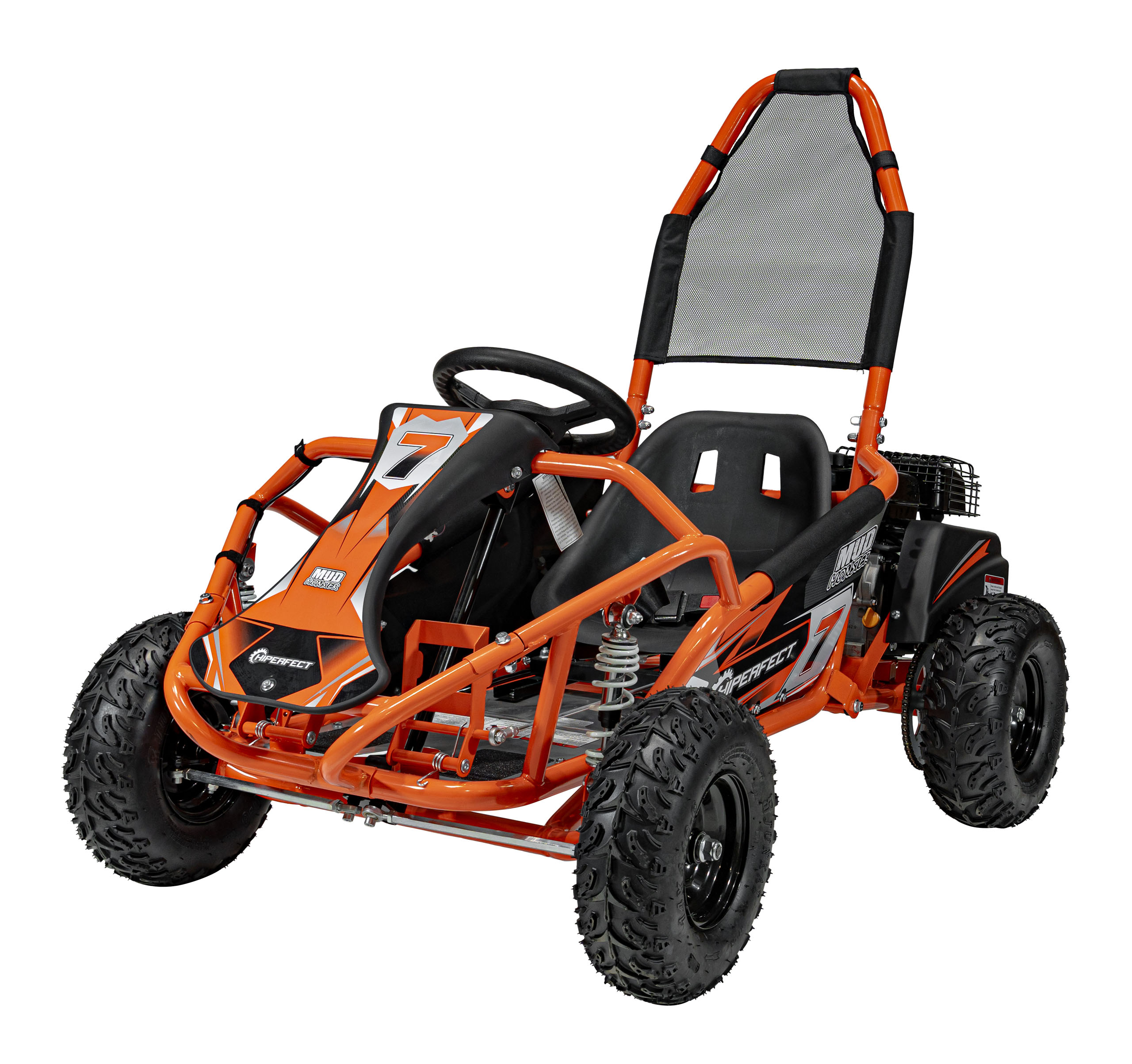 Benzínová motokára 98cm3 MUD MONSTER oranžová