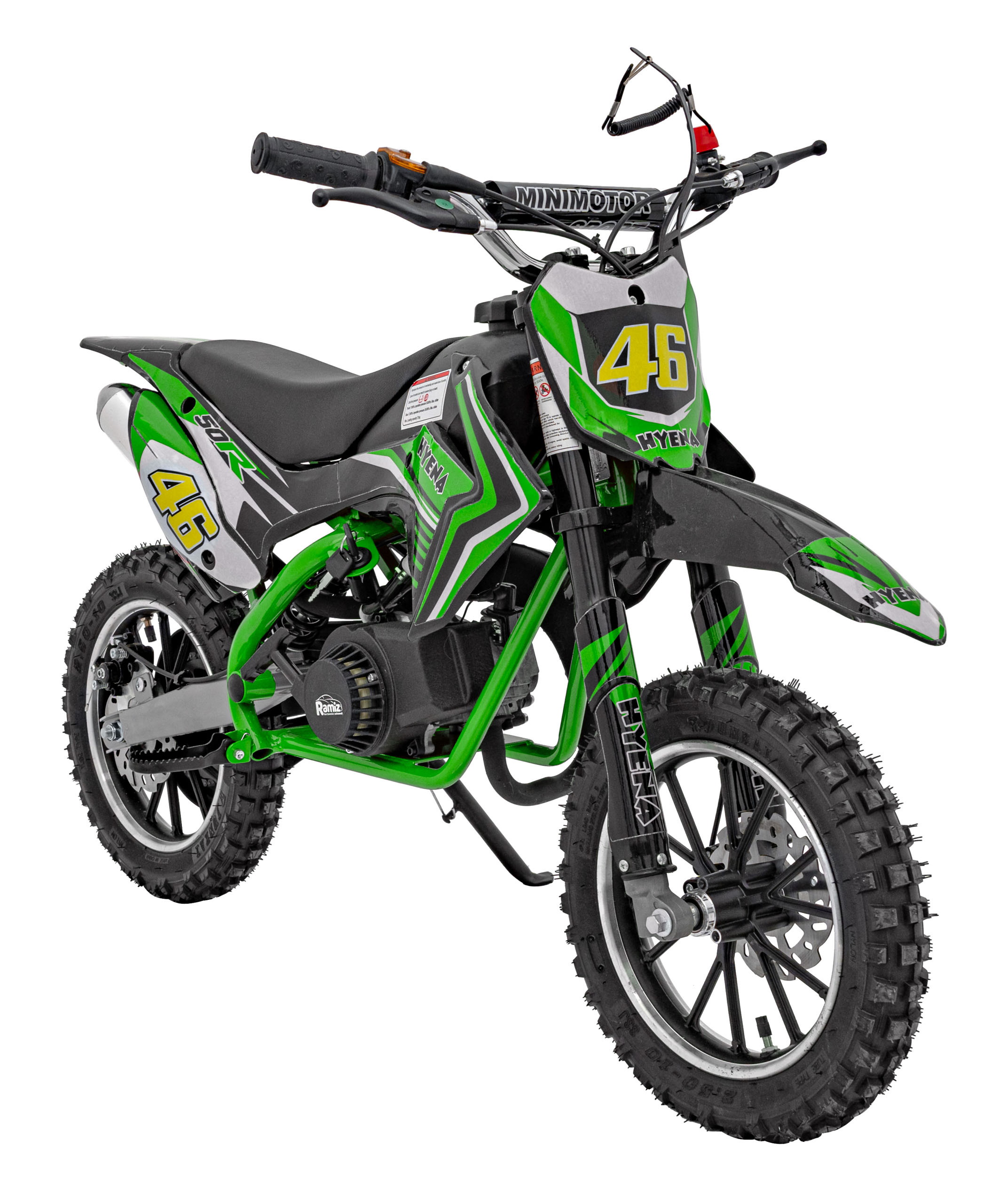 Benzínová motorka 49 cm3 Renegade zelená
