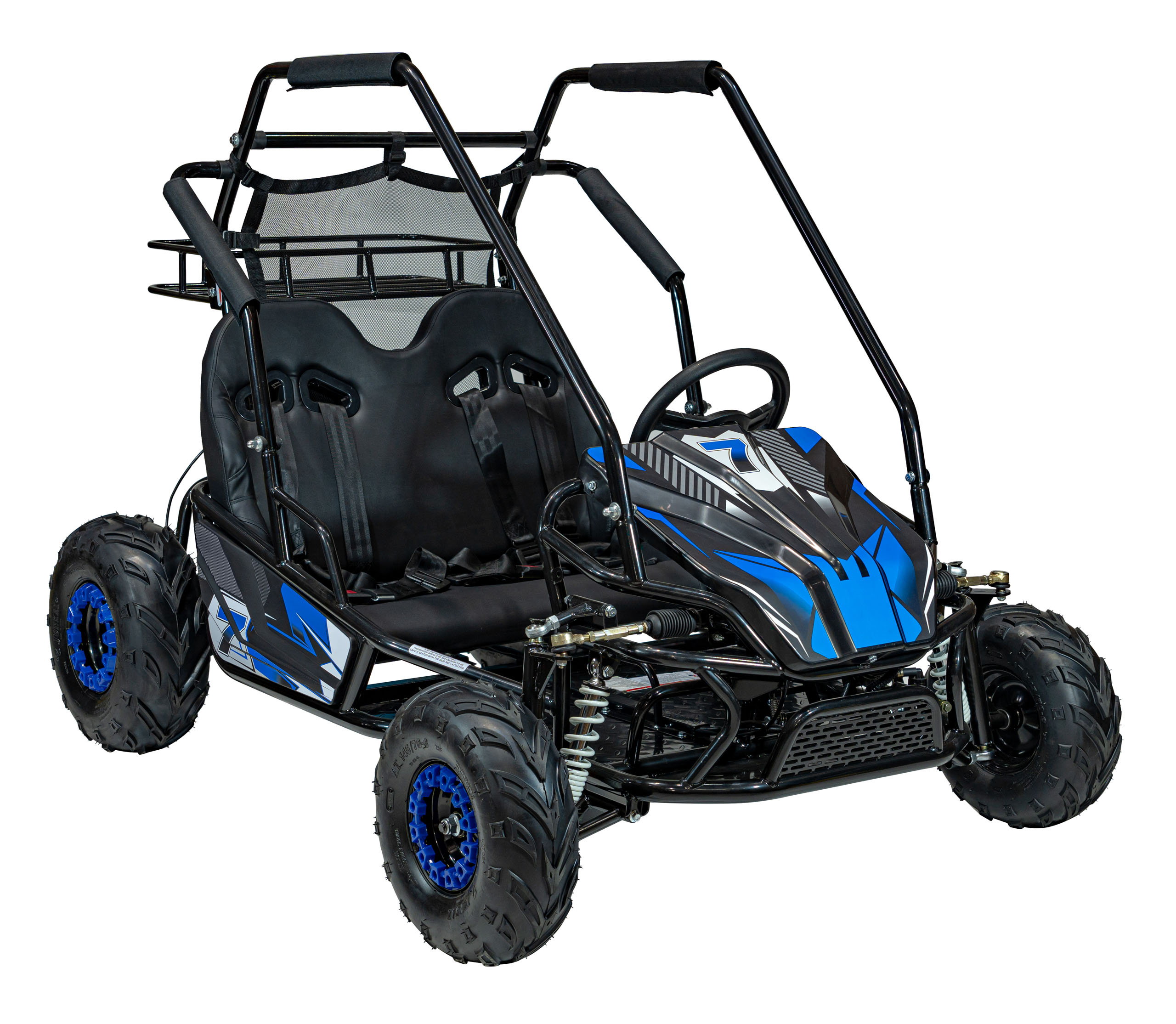 Dětské benzínové autíčko Buggy LUCKY SEVEN modré