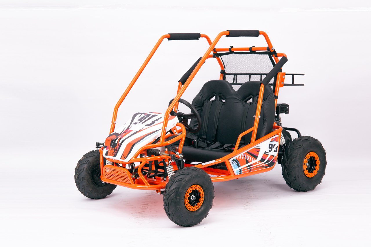 Dětské benzínové autíčko Buggy LUCKY SEVEN oranžová