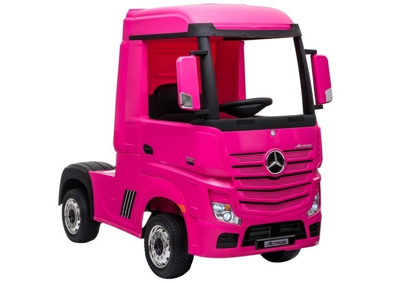 Elektrické autíčko Mercedes Actros 4x4 2x12V růžové