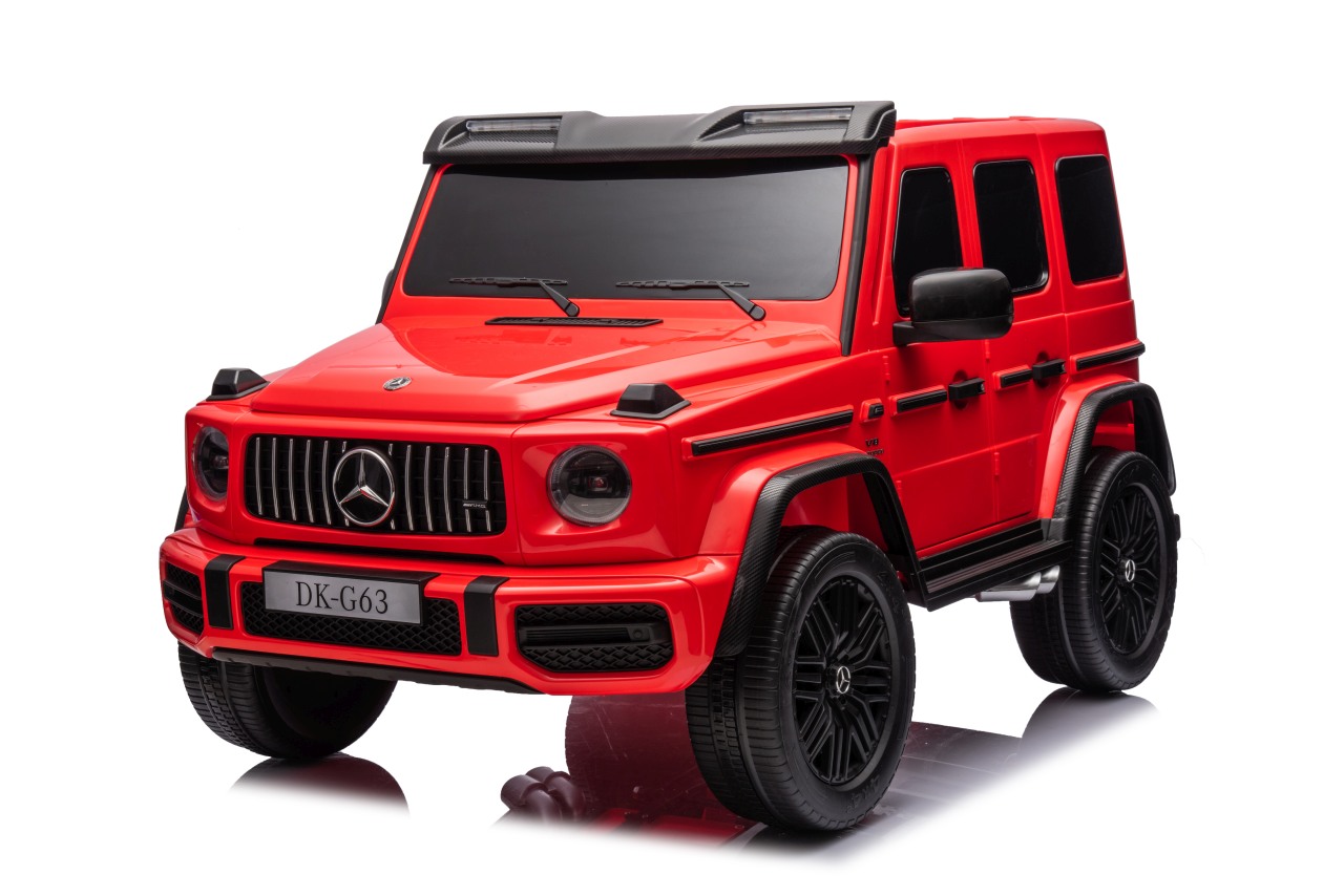Elektrické autíčko Mercedes G63 AMG 2x24V 4x200W XXL červené