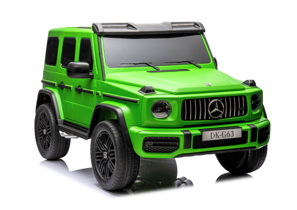 Elektrické autíčko Mercedes G63 AMG 2x24V 4x200W XXL zelená metalíza