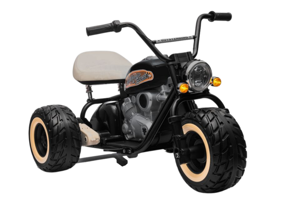 Dětská elektrická motorka LL6688 24V 2x800W černá