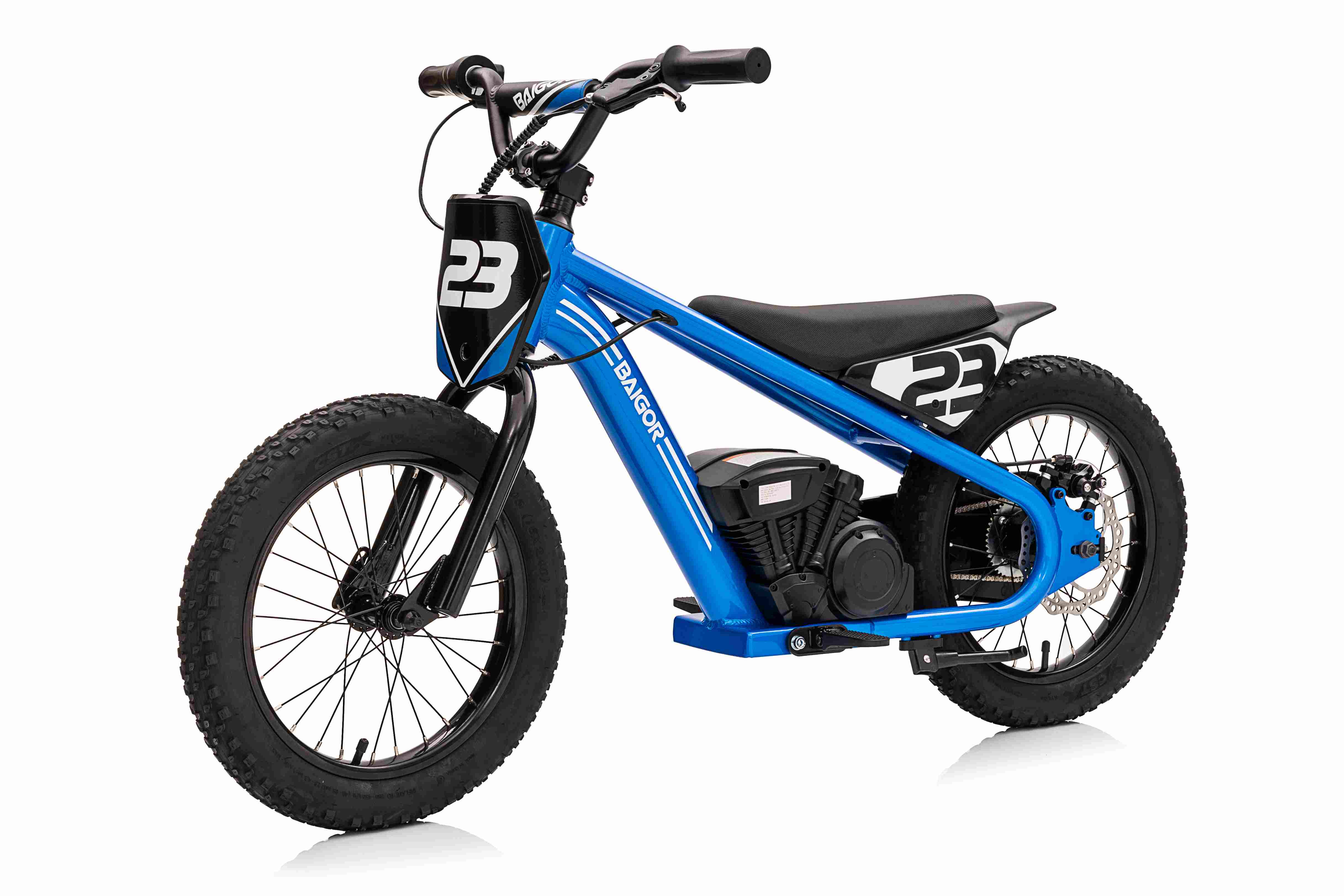 Dětské elektrické vozítko Motorka BAIGOR 23 PRO modrá