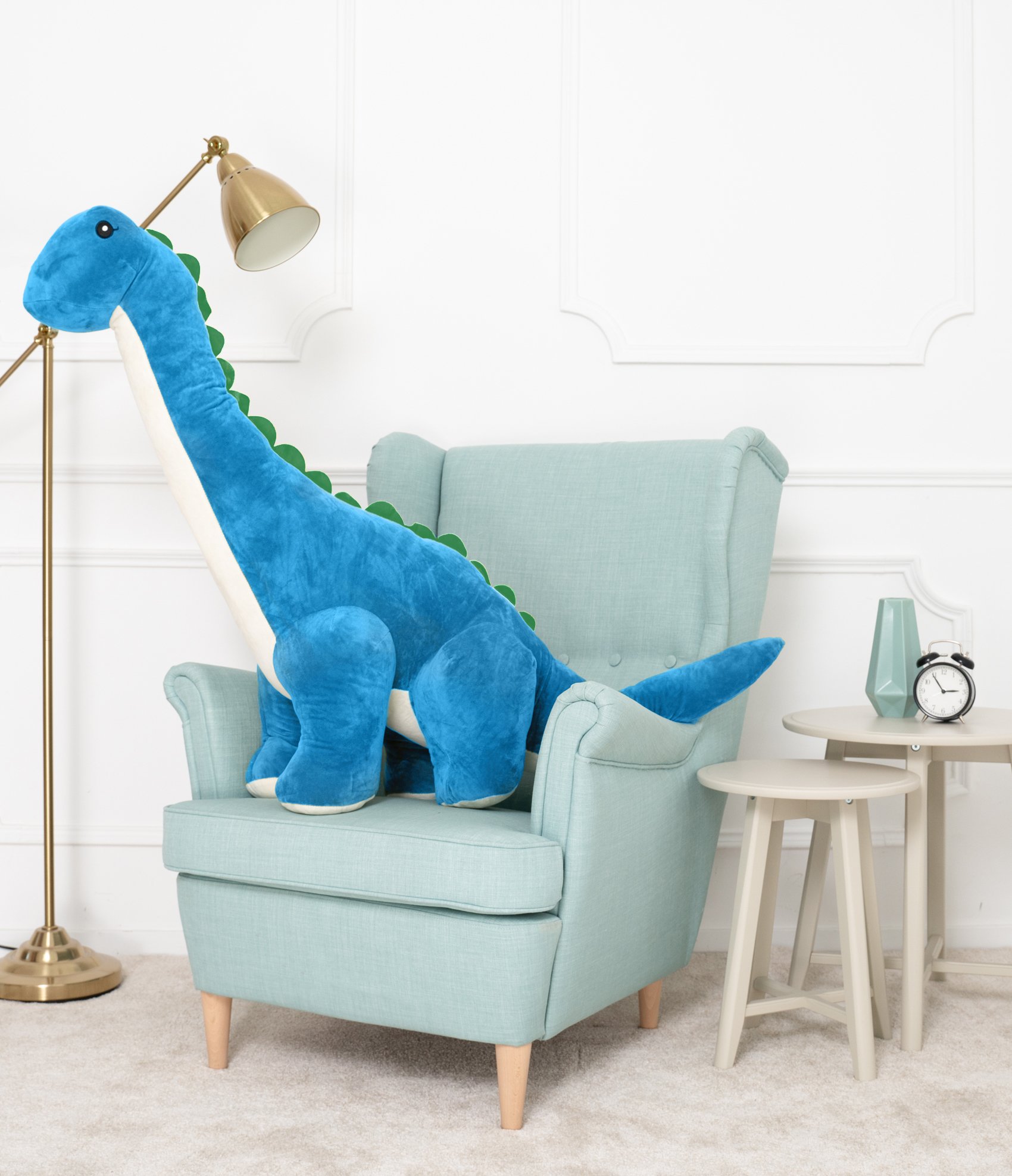 Dinosaurus Tobi modrý 150 cm