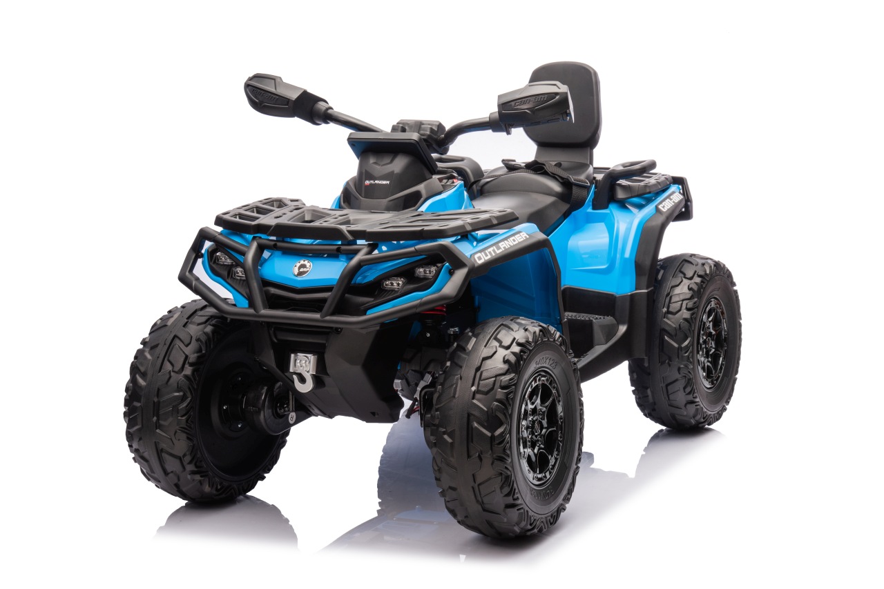 Dětská elektrická čtyřkolka Can-Am Outlander ATV 4x200W modrá