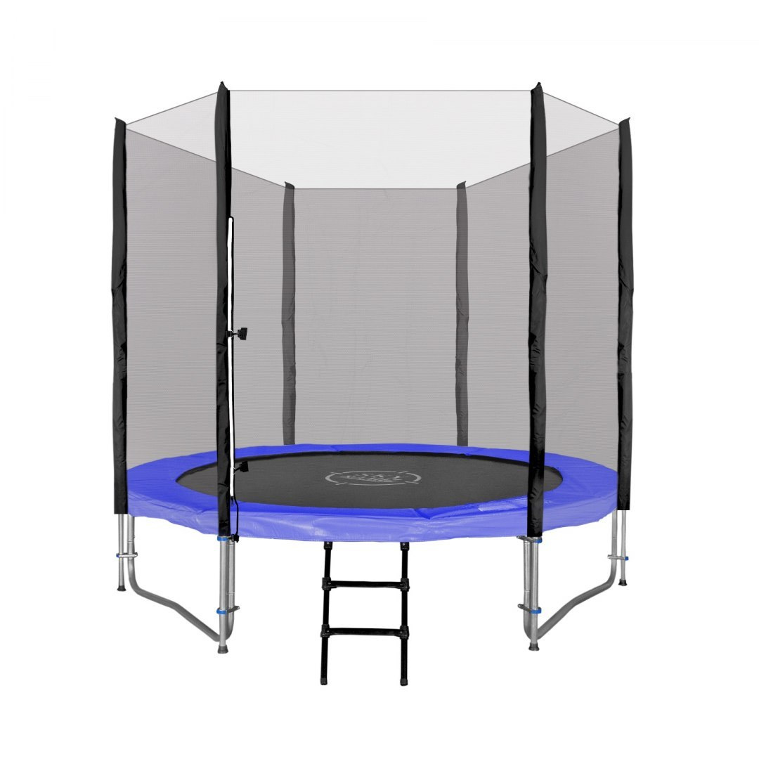 Tomido Zahradní trampolína SKY 244 cm modrá