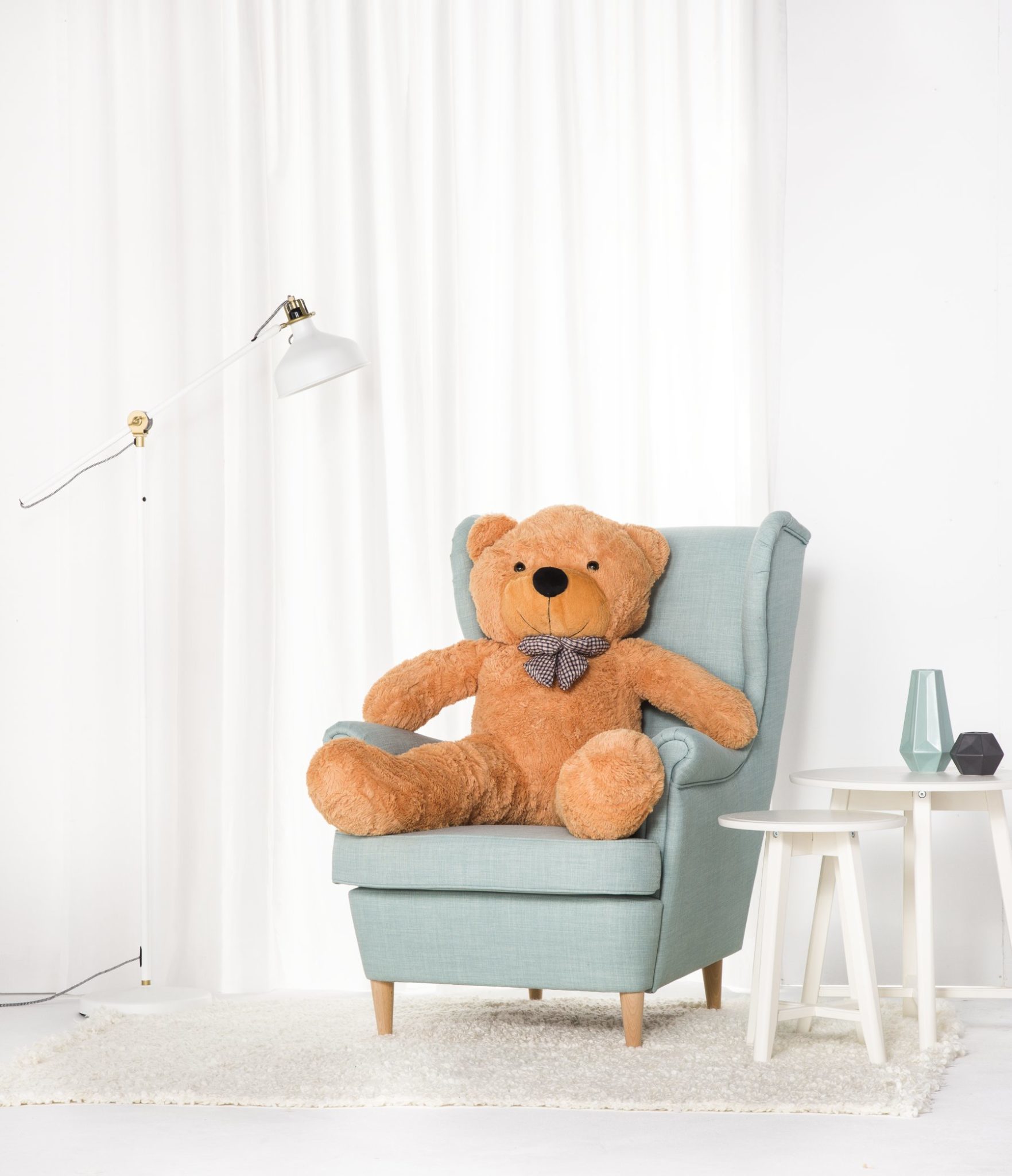 Velký plyšový medvěd Classico 130 cm medový