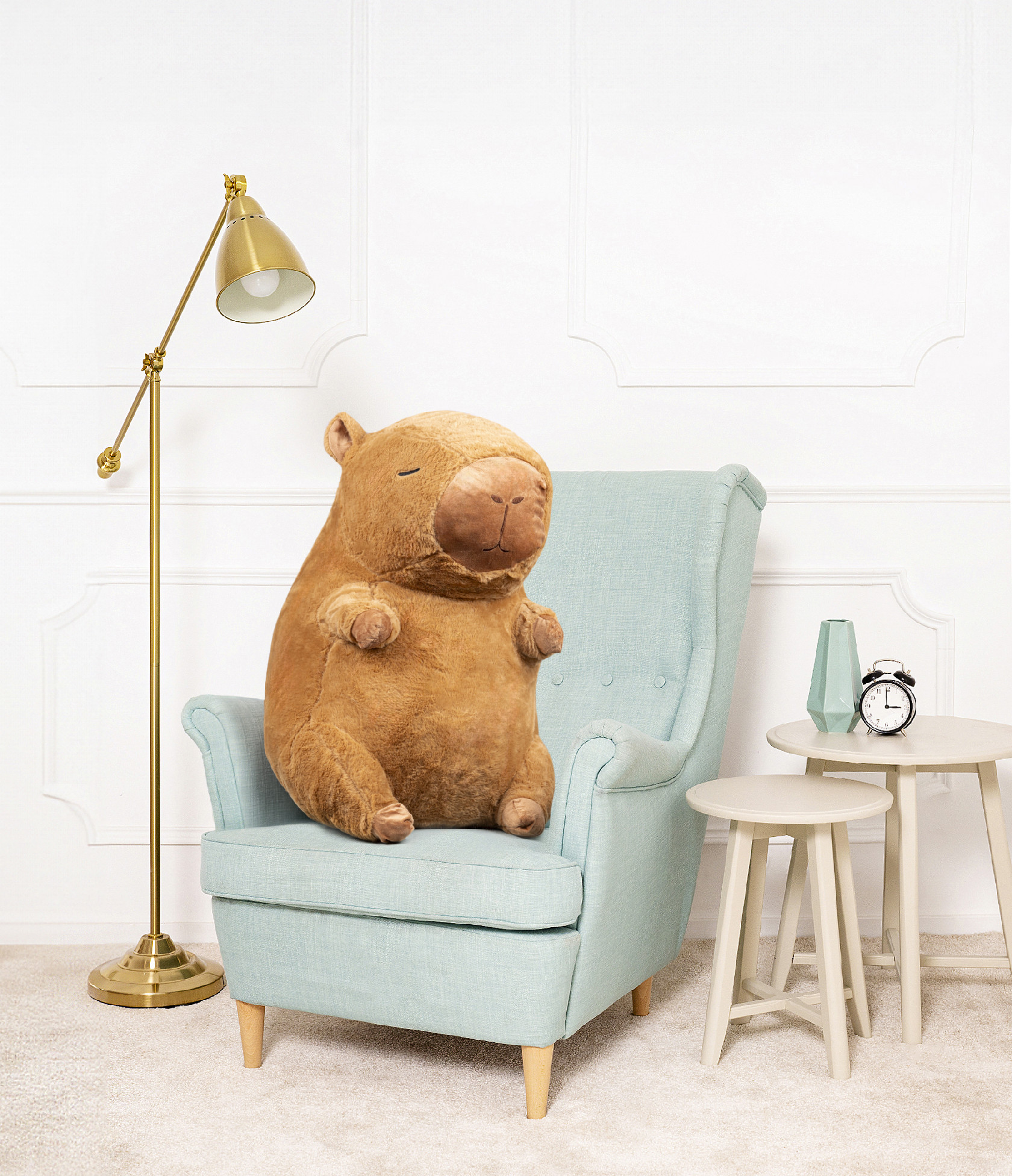 Velká plyšová kapybara 80 cm