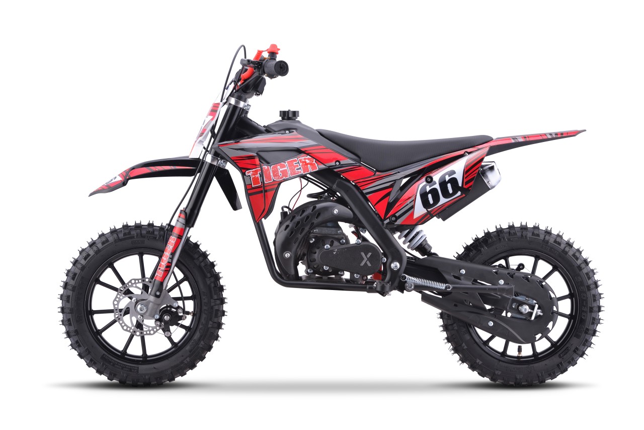 Motorový vůz Tiger červený