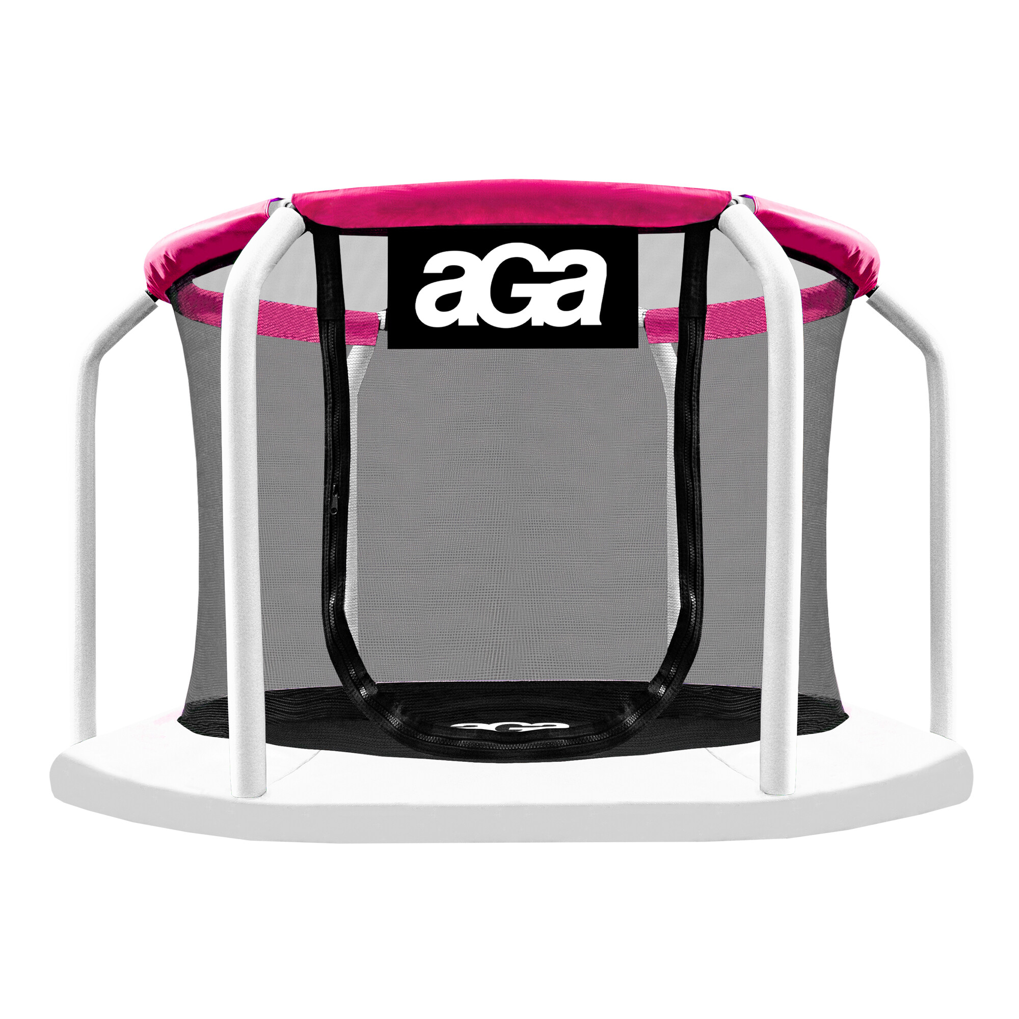 Aga Ochranná síť 150 cm na dětskou trampolínu Pink