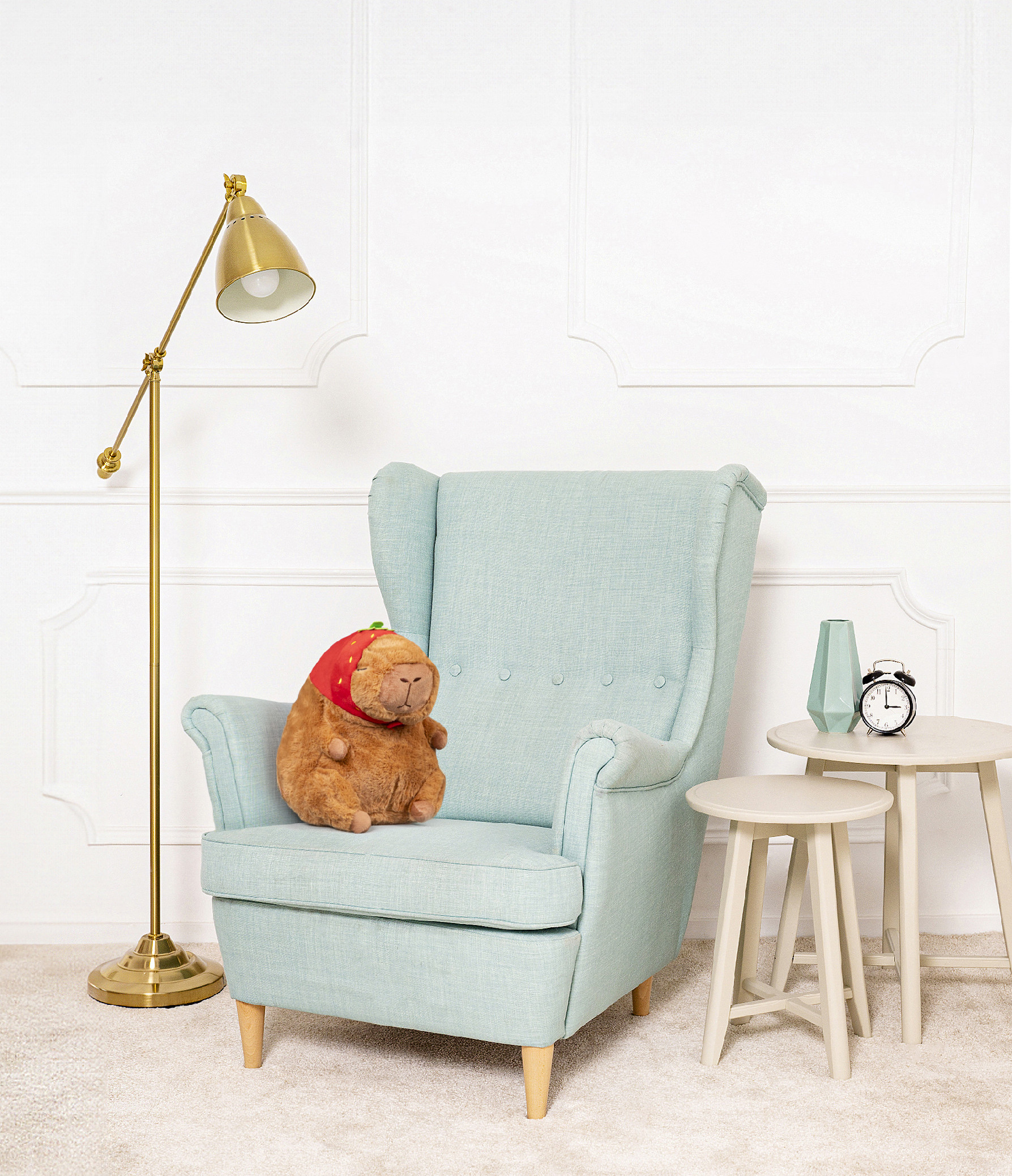 Tomido Plyšová Kapybara Rick hnědá 45 cm