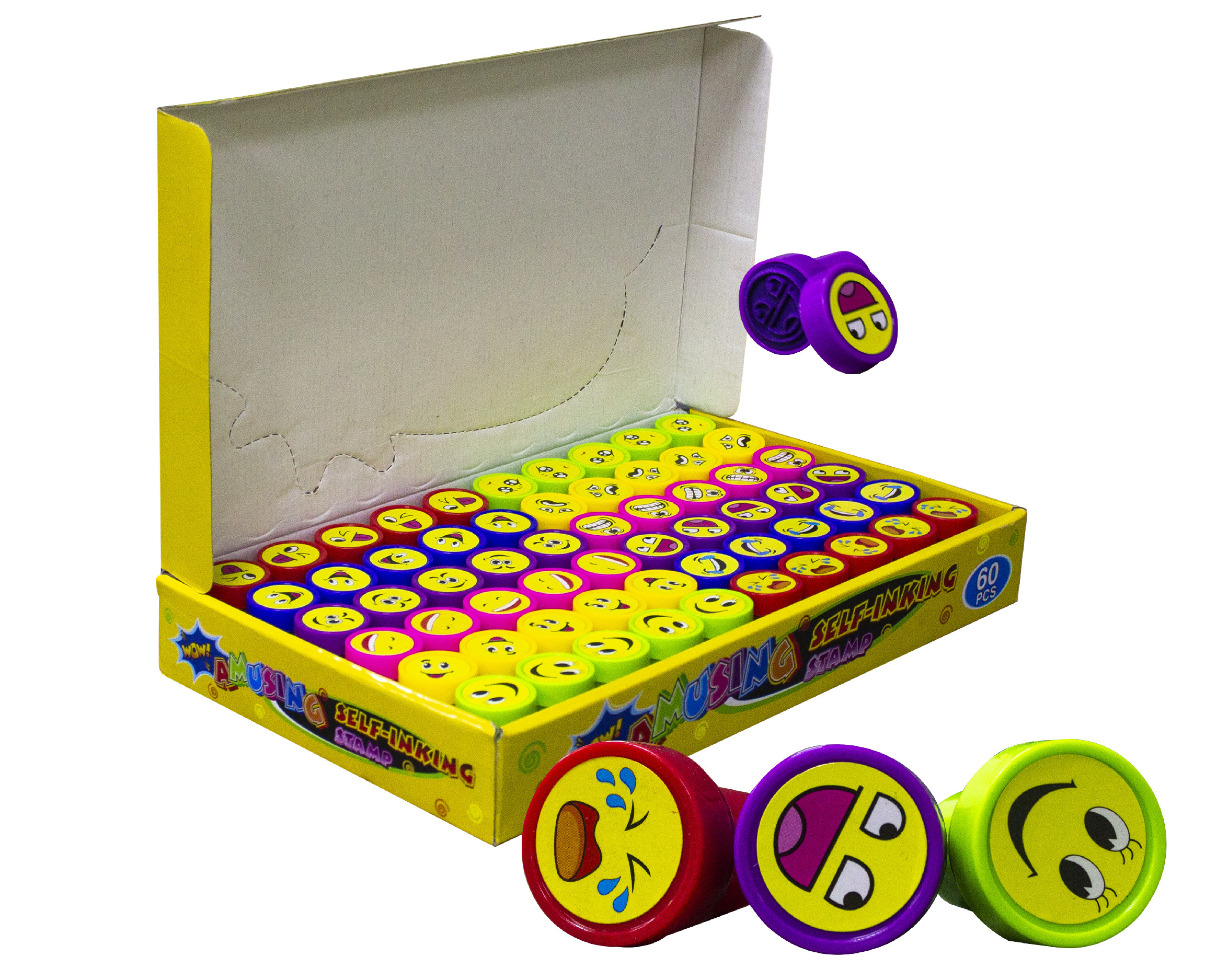 Aga4Kids Dětská samobarvící razítka 60 ks