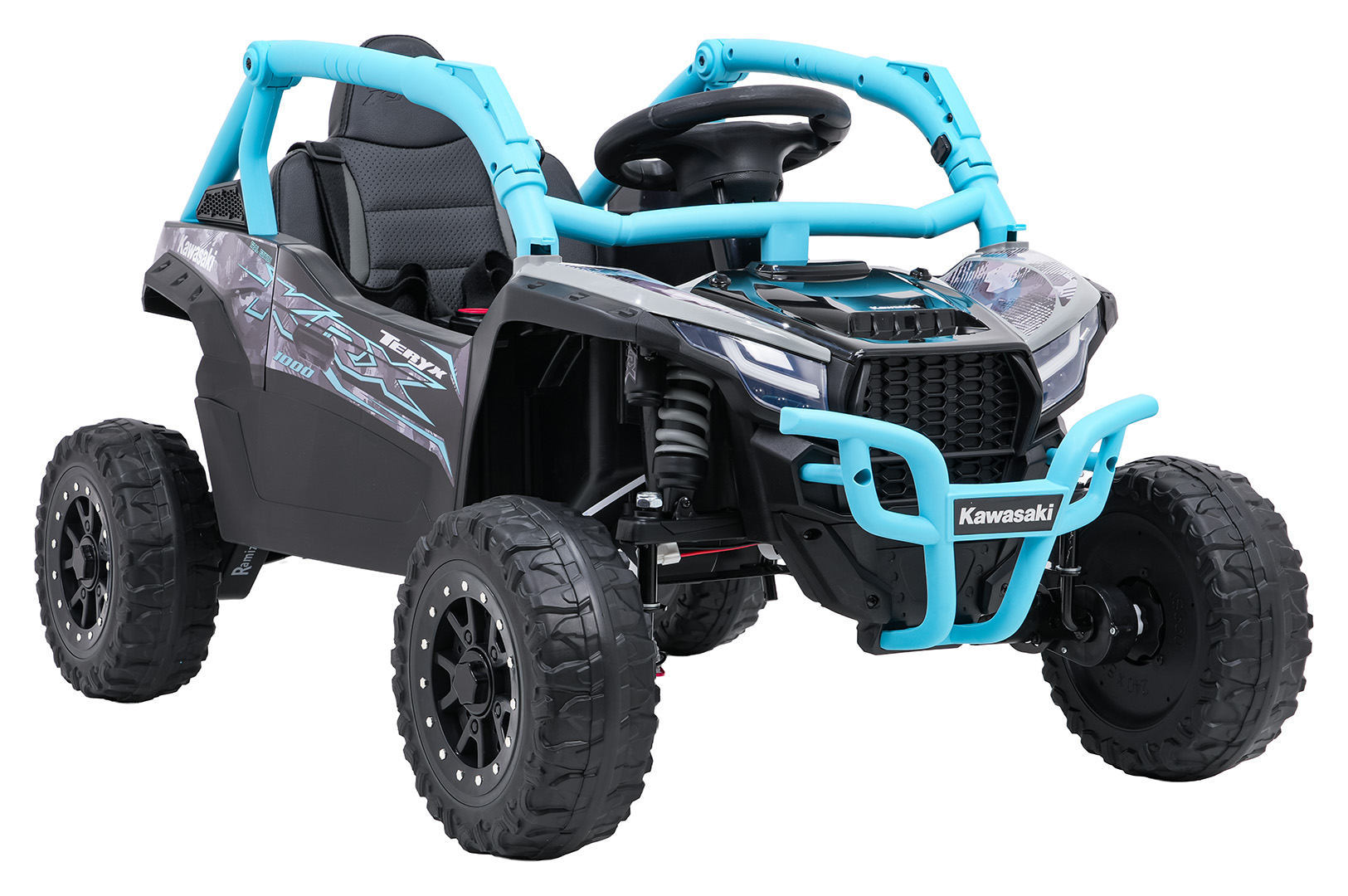 Dětské elektrické autíčko buggy KAWASAKI TERYX KRX1000, modré
