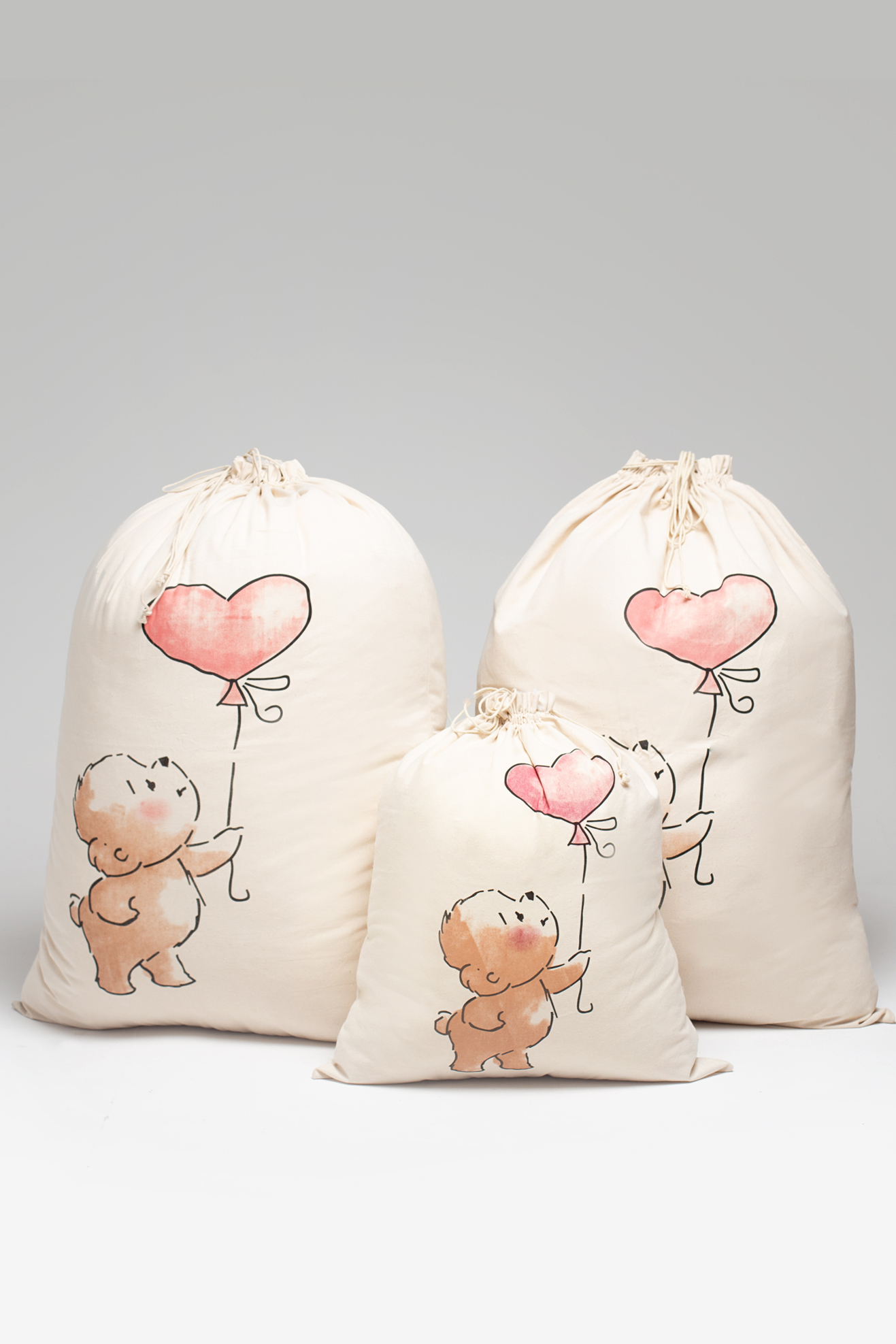 Tomido Plyšová hračka Vak s medvídkem