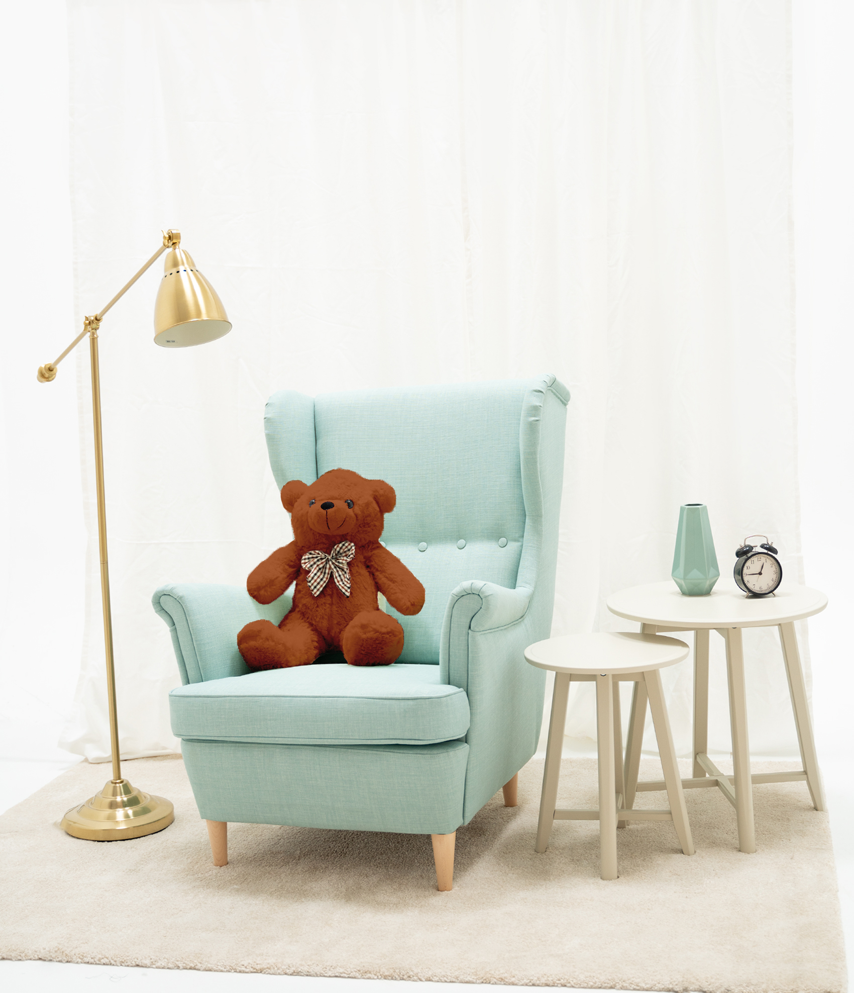 Tomido Plyšový medvěd Classico 70 cm hnědý