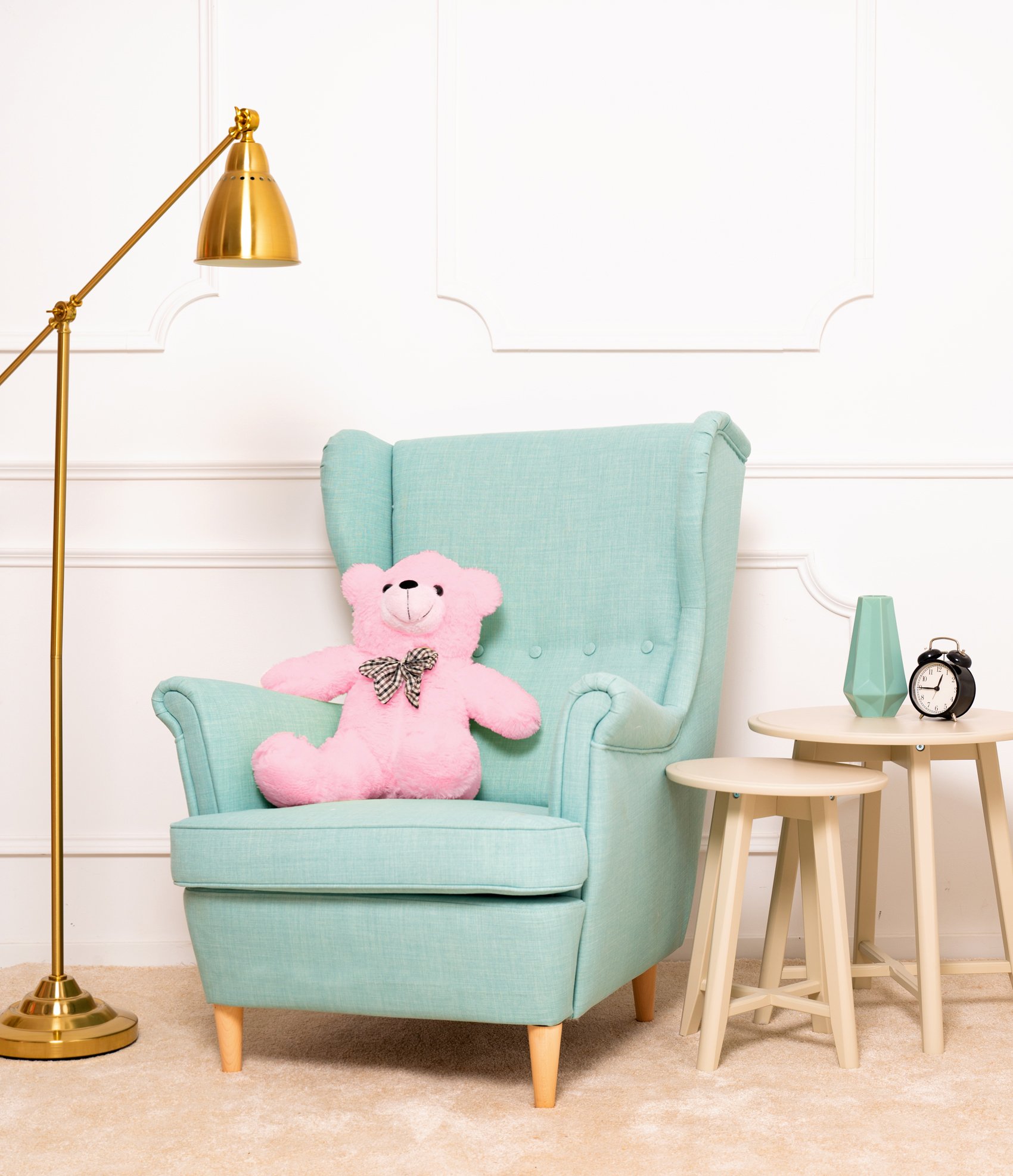 Tomido Plyšový medvěd Classico 70 cm růžový