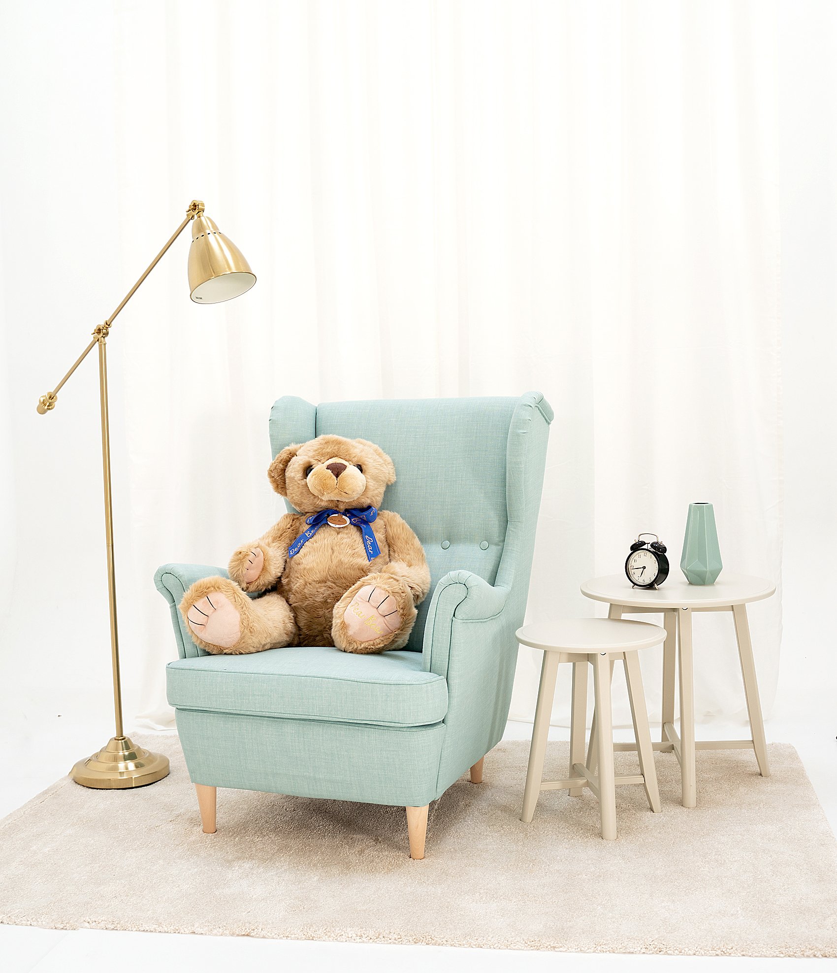 Tomido Plyšový medvěd Primavera 90 cm hnědý