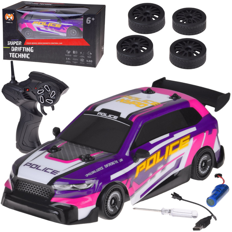 Tomido RC drift auto podsvícené 4WD