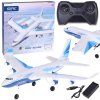 Samolot Duży Pasażerski Samolot z Pianki EPP z LED i Ładowaniem USB RC0722