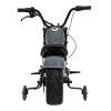 Elektrická motorka Chopper Warrior šedá