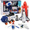 Kosmická sada raketa astronaut