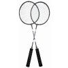 Černá badmintonová sada 3 míčky obal