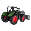 Zelený traktor se sklápěčem