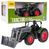 Zelený traktor se sklápěčem