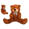 30531 doris velky plysovy medved 130 cm tmave hnedy