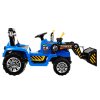 Ramiz dětský elektrický traktor s nakládací lžící 7,4GHz modrý 7