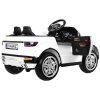 Elektrické autíčko Rapid Racer bílé otevřené dveře