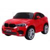 Elektrické autíčko BMW X6 M, 2 místné červené